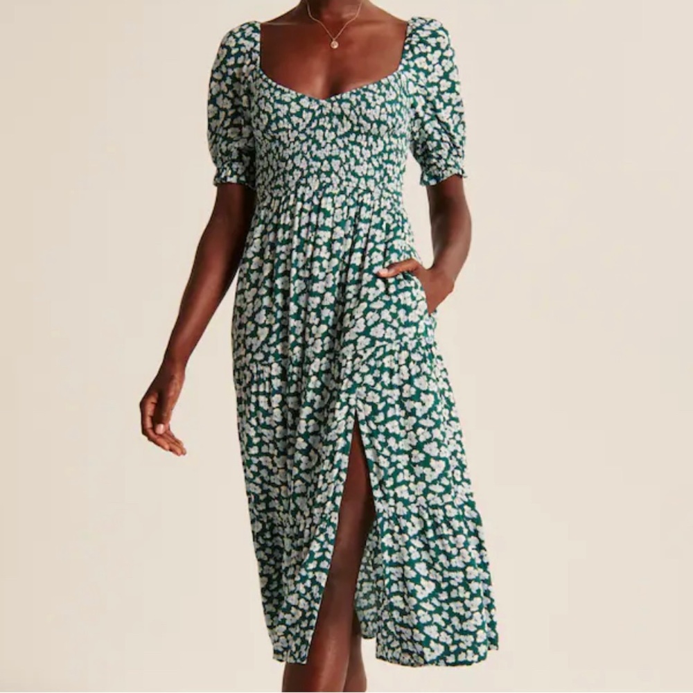 Green Midi Dress